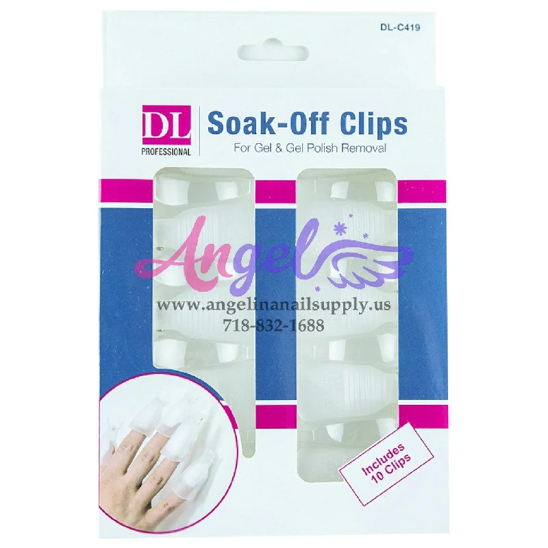 nail polish sunset stroll-Nail Soak-Off Clip Reusable DLC419