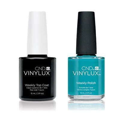 nail polish ginger snap-CND - Vinylux Topcoat & Aqua-intance 0.5 oz - #220