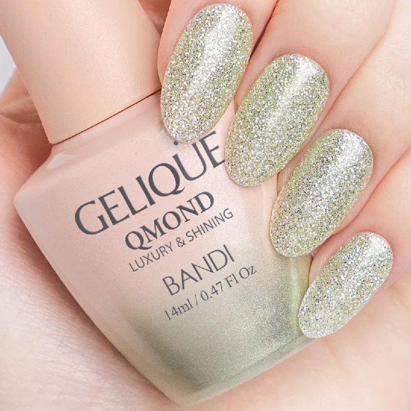 nail polish grassland green-Gelique Qmond - GP780 Crystal Green