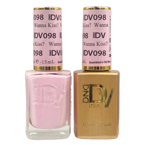 nail polish sunrise yoga-DIVA Duo DV098 Wanna Kiss?