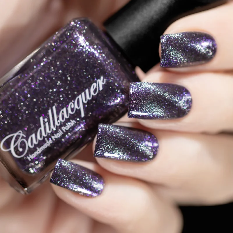 nail polish starboard green-Cadillacquer - Winter 2024 - Nobody Said It Was Easy (Magnetic)