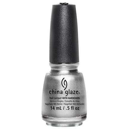 nail polish island sunset-China Glaze - Platinum Silver 0.5 oz - #77051