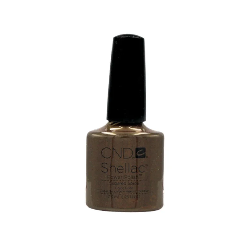 nail polish wagon wheel-Shellac - Sugared Spice