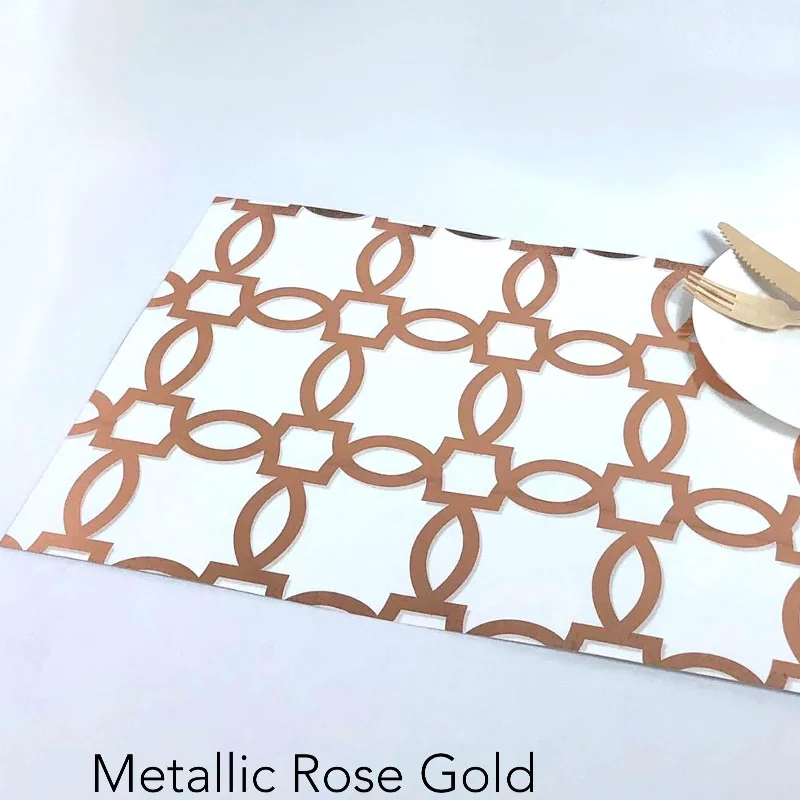 Metallic Rose Gold