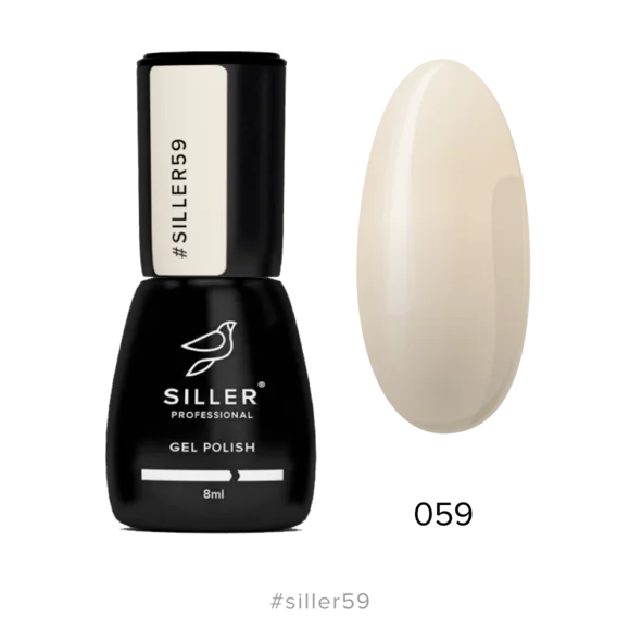 nail polish ash cloud-Gel Polish №59 8 ml Siller