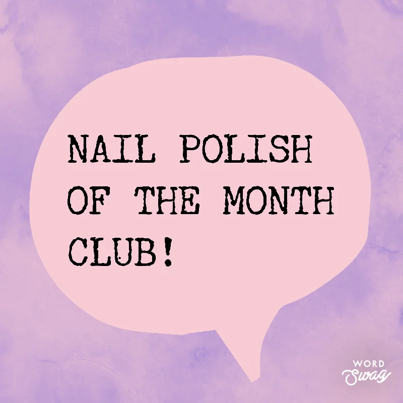 nail polish pie crust-Nail Polish of the Month Club