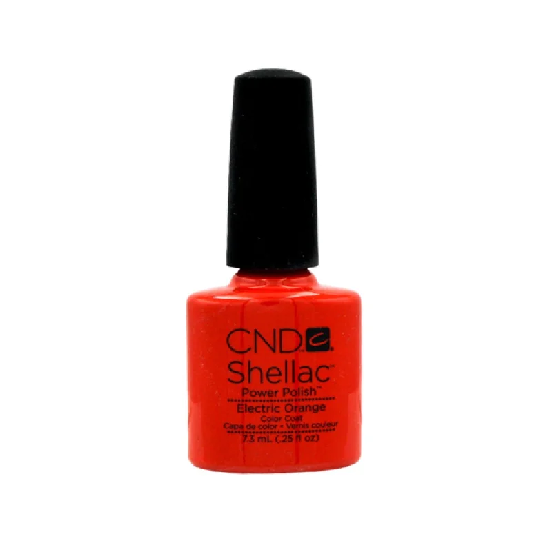 nail polish chimney red-Shellac - Electric Orange