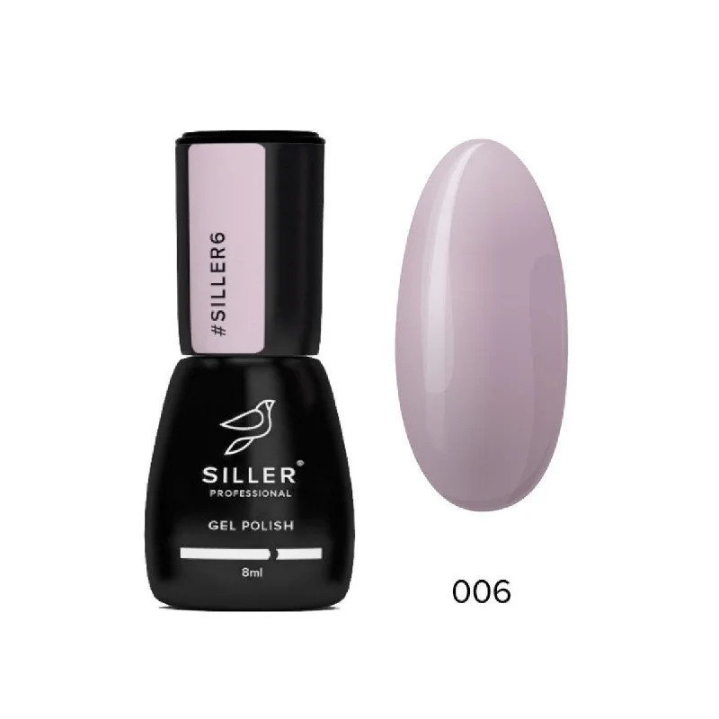 nail polish donut glaze-Gel Polish №6 8 ml Siller