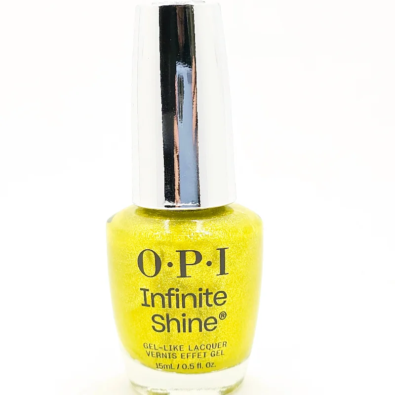 nail repair with nail recovery gel-OPI INFINITE SHINE ISL 145 FUNSHINE