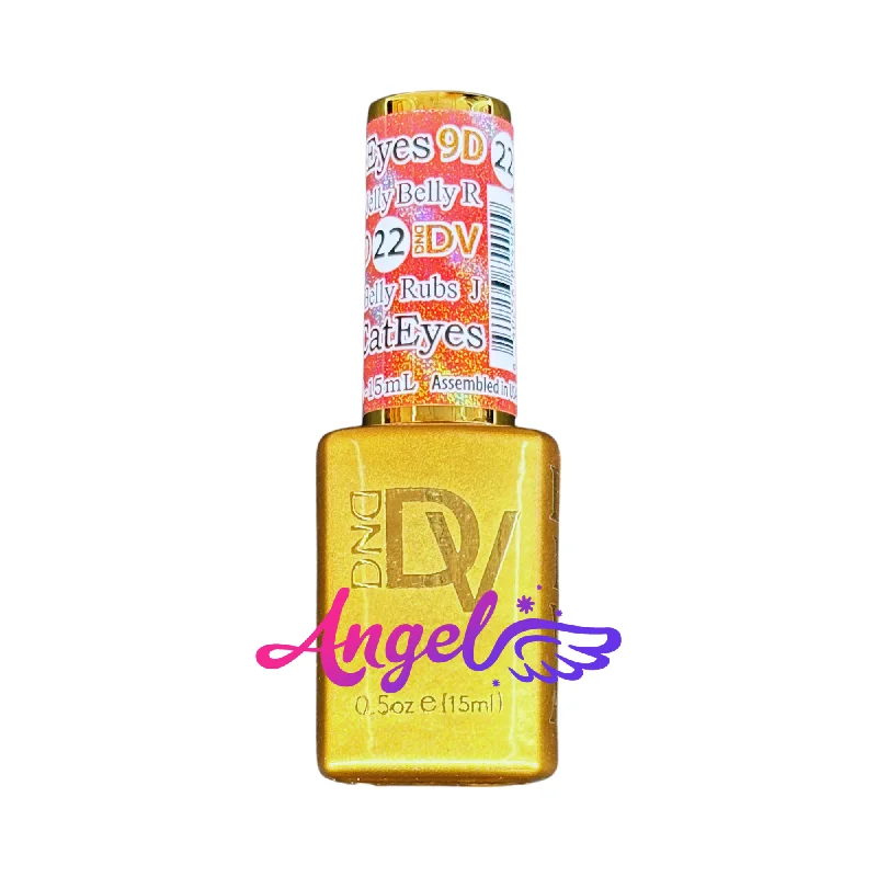 nail polish syrup gold-Diva 9D Cat Eyes #22 Jelly Belly Rubs