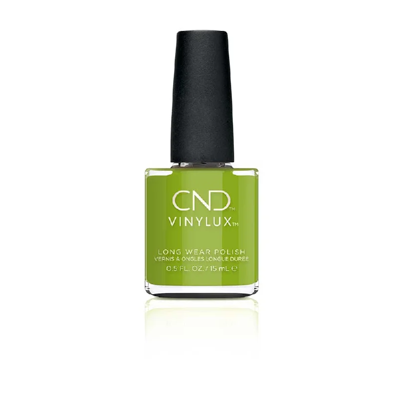 nail repair with nail repair powder-[D] CND Vinylux 363 Crisp Green