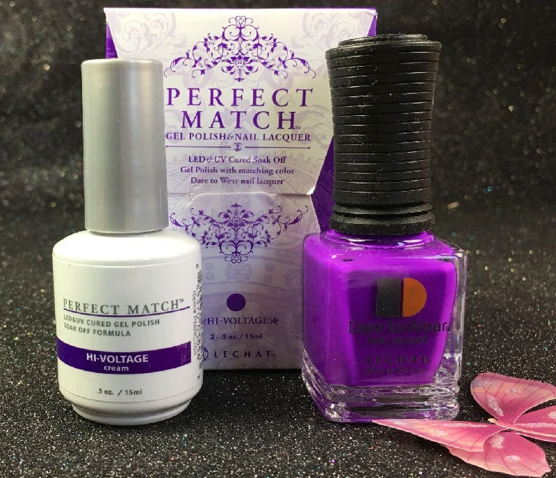 nail polish sushi roll-Perfect Match Gel Duo PMS 204 HI-VOLTAGE