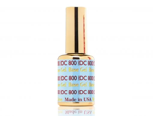 nail repair for nail repair temporary fix-DND DC 800 GEL BASE .6 OZ