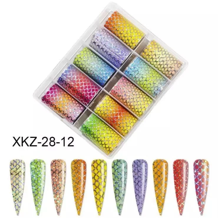 Nail art decoration retro games-Unicorn Naked Skins- XKY-28-12