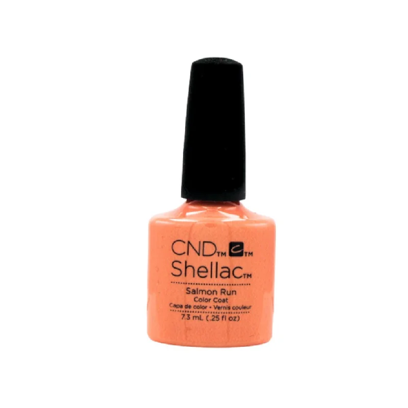 nail polish rain shower-Shellac - Salmon Run