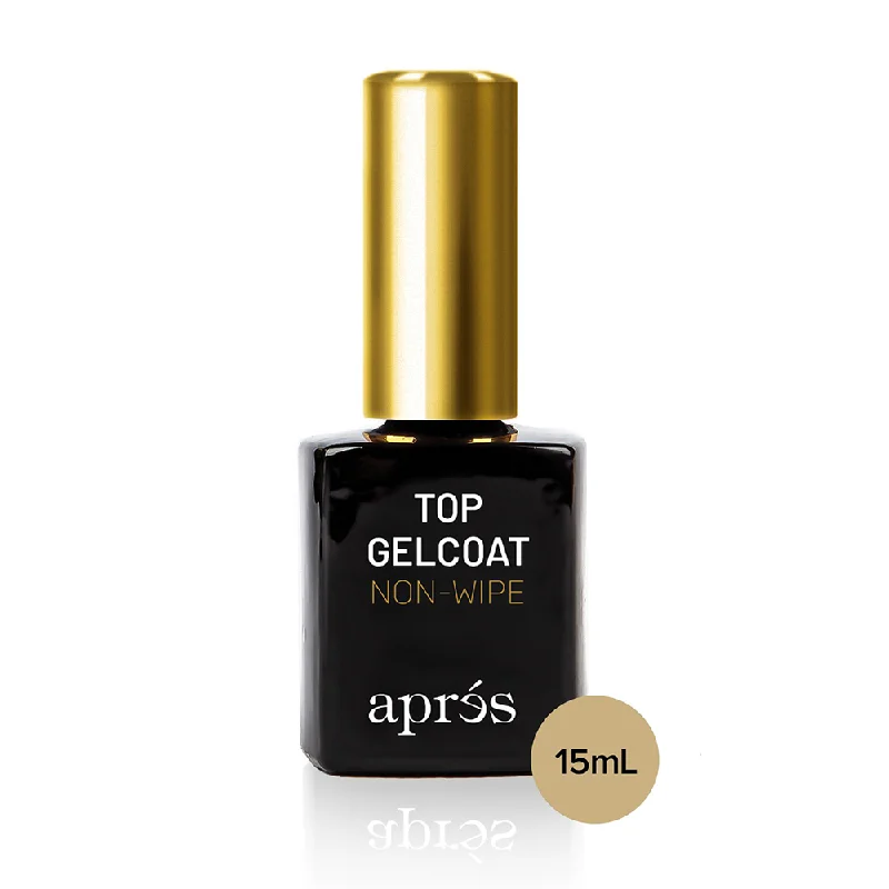 nail polish granola tan-APRES - Non-Wipe Glossy Top Gel coat