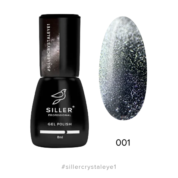 nail polish syrup gold-Gel Polish Сrystal Eye №1 8 ml Siller