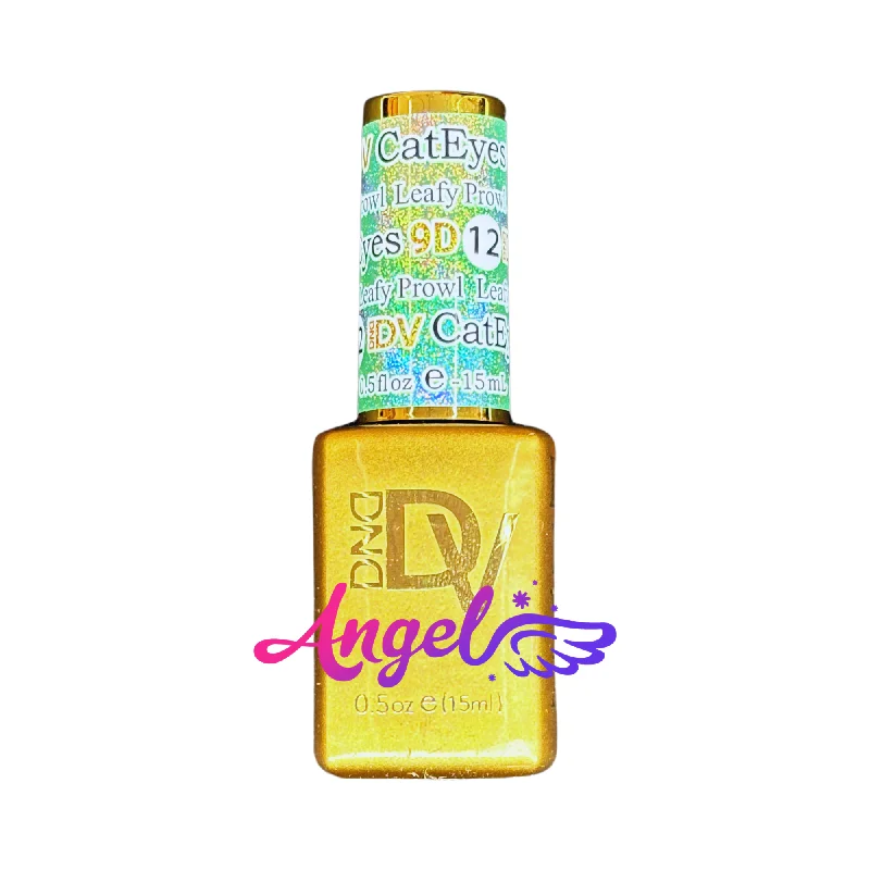 nail polish dough rise-Diva 9D Cat Eyes #12 Leafy Prowl