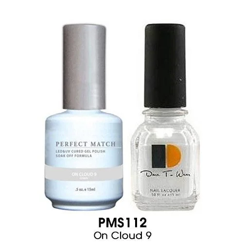 nail polish corn yellow-Perfect Match Gel Duo PMS 112 ON CLOUD 9