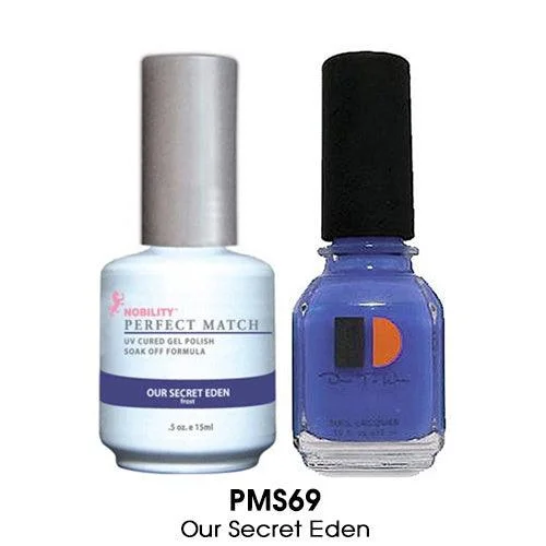 nail polish sunset stroll-Perfect Match Gel Duo PMS 069 OUR SECRET EDEN