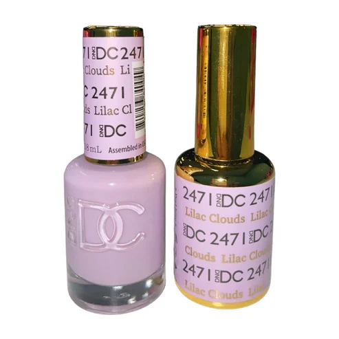 nail repair for nail repair forum advice-#2471 DND DC DUO SHEER COLLECTION - LILAC CLOUDS