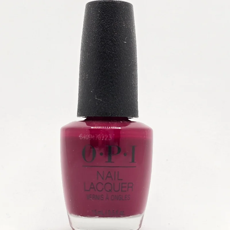 nail repair with nail repair top coat-L87 MALAGA WINE OPI Nail Polish