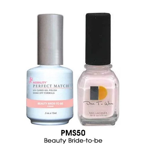 nail polish stargazing blue-Perfect Match Gel Duo PMS 050 BEAUTY BRIDE-TO-BE