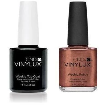 nail polish driftwood gray-CND - Vinylux Topcoat & Leather Satchel 0.5 oz - #225