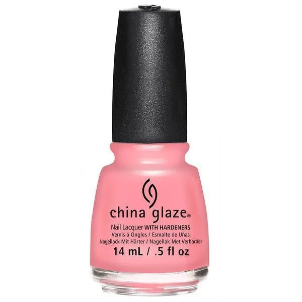 nail polish pie crust-China Glaze - Pink Or Swim 0.5 oz - #83409