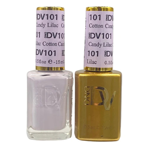 nail polish sand beige-DIVA Duo DV101 Cotton Candy Lilac