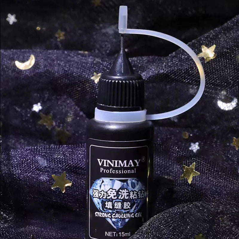 nail repair for nail repair wins-VINIMAY Nail Rhinestone Glue with Needle