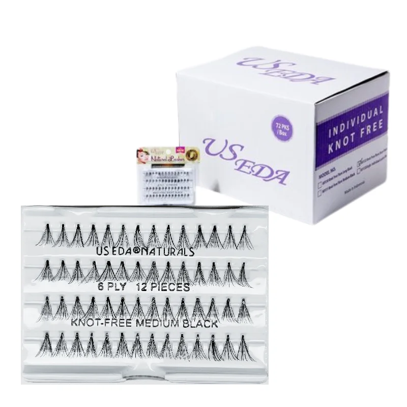 nail polish barley soup-US EDA Natural Lash 12-piece | Medium - Box/72 pans