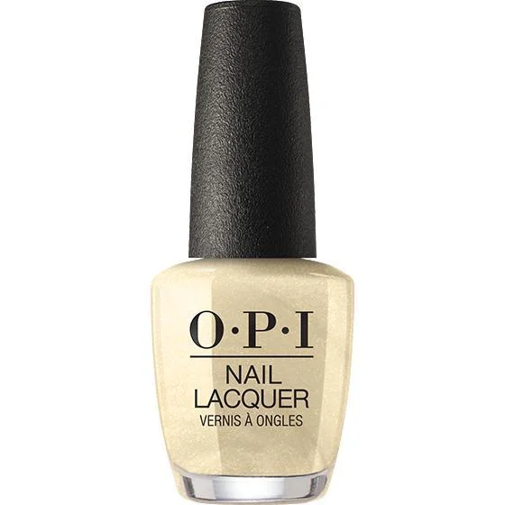 nail polish drizzle soft-OPI Nail Lacquer - Gift of Gold Never Gets Old 0.5 oz - #NLHRJ012