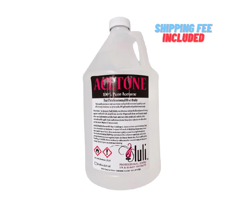 nail polish lobster claw-Luli 100% Pure Acetone (Gallon)