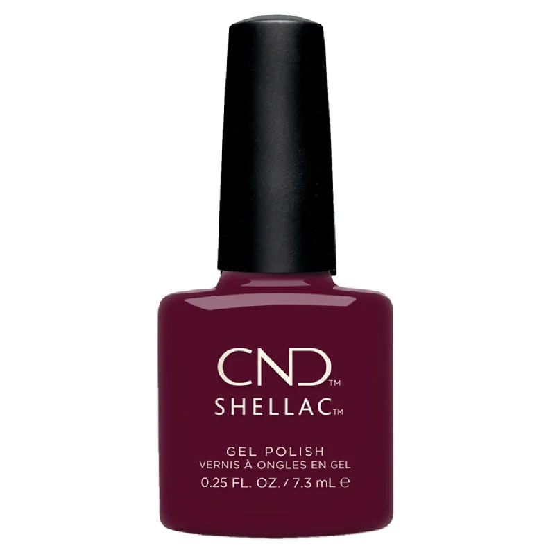 nail polish tart red-CND Shellac #032 Signature Lipstick