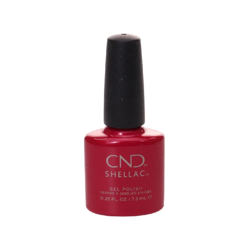 nail polish wet stone-Shellac - Red Baroness