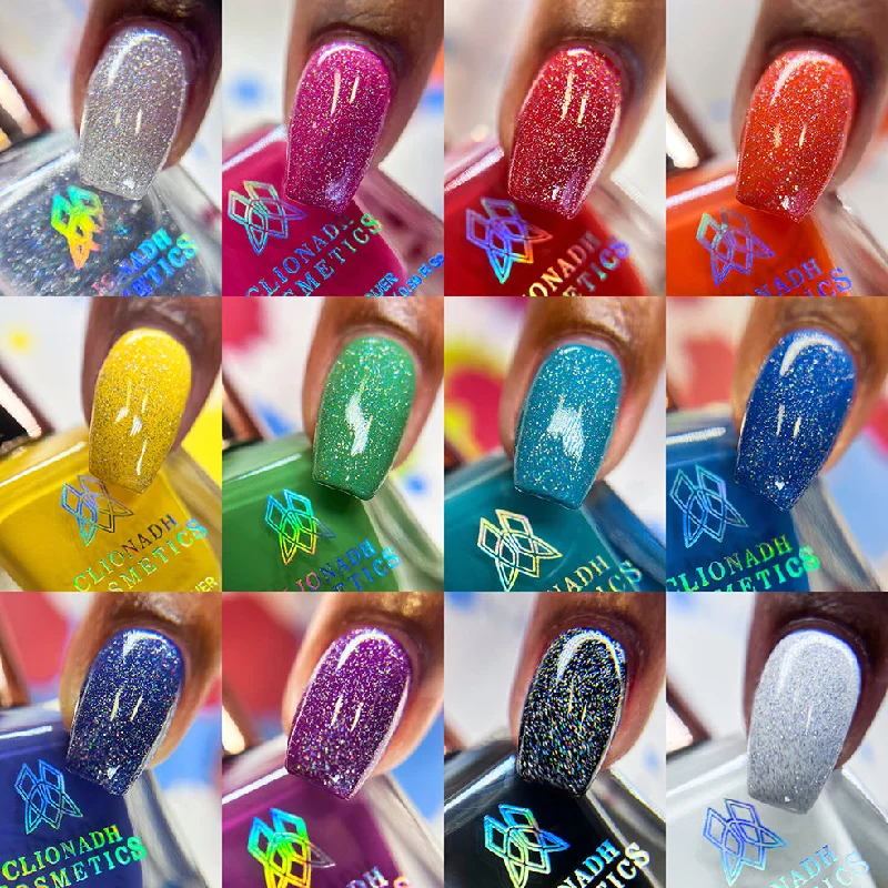 nail polish opal shimmer-Retro Essentials Collection Bundle