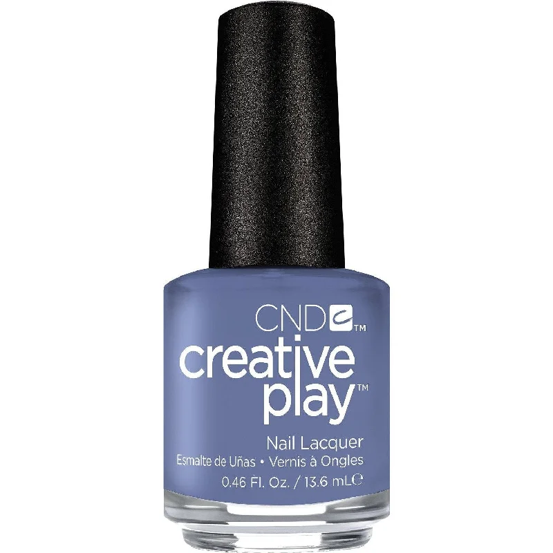 nail polish sherbet orange-CND Creative Play -  Steel The Show 0.5 oz - #454