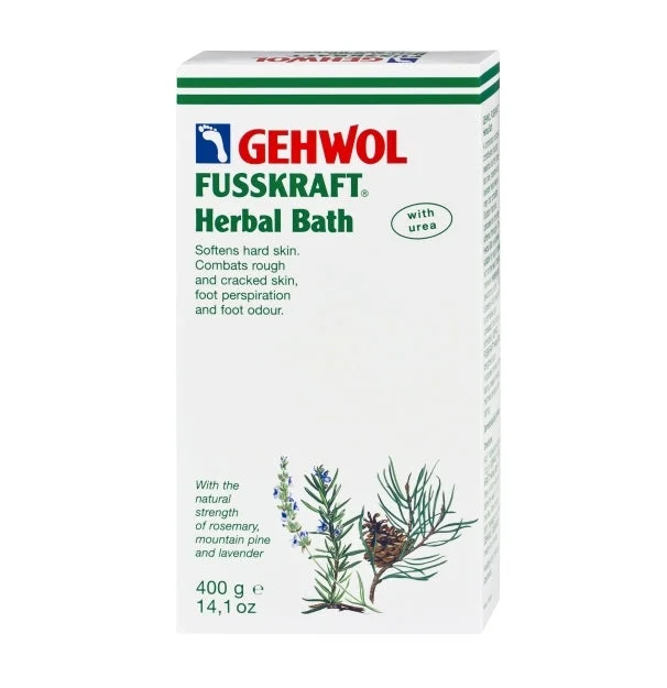 nail repair with nail repair concentrate-GEHWOL FUSSKRAFT HERBAL BATH 400 G-F