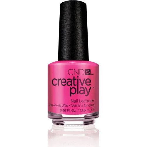 nail repair with nail repair sealant-CND CREATIVE PLAY - Berry Shocking 409