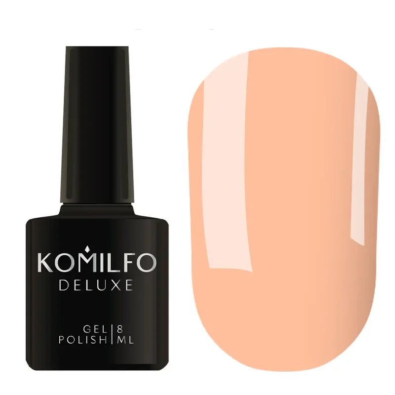 nail repair with nail repair guard gel-Komilfo Gel Polish Deluxe Series D190 8 ml