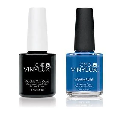 nail polish clove red-CND - Vinylux Topcoat & Date Night 0.5 oz - #221