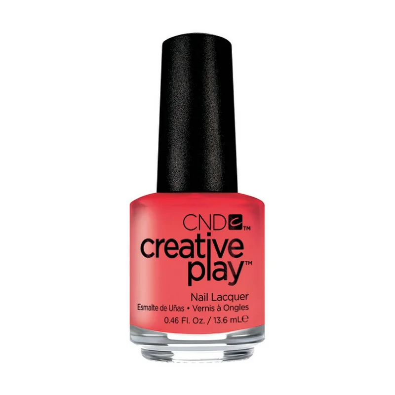 nail repair with nail repair tape-CND CREATIVE PLAY - Jammin' Salmon 405