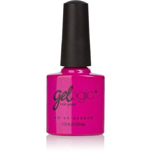 nail polish lemon zest-Hot Pink Sparkle