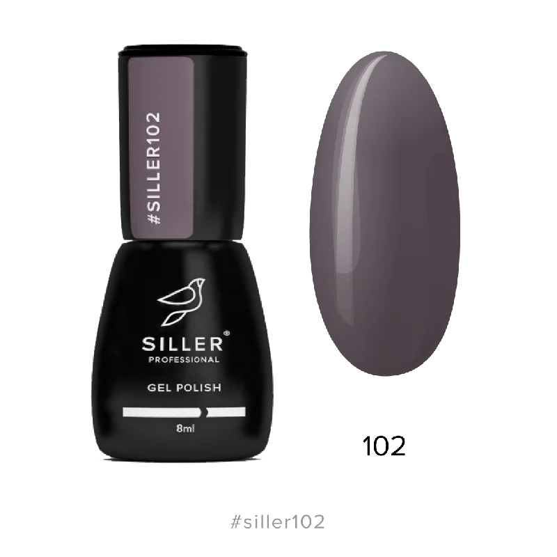 nail polish hull shine-Gel Polish №102 8 ml Siller