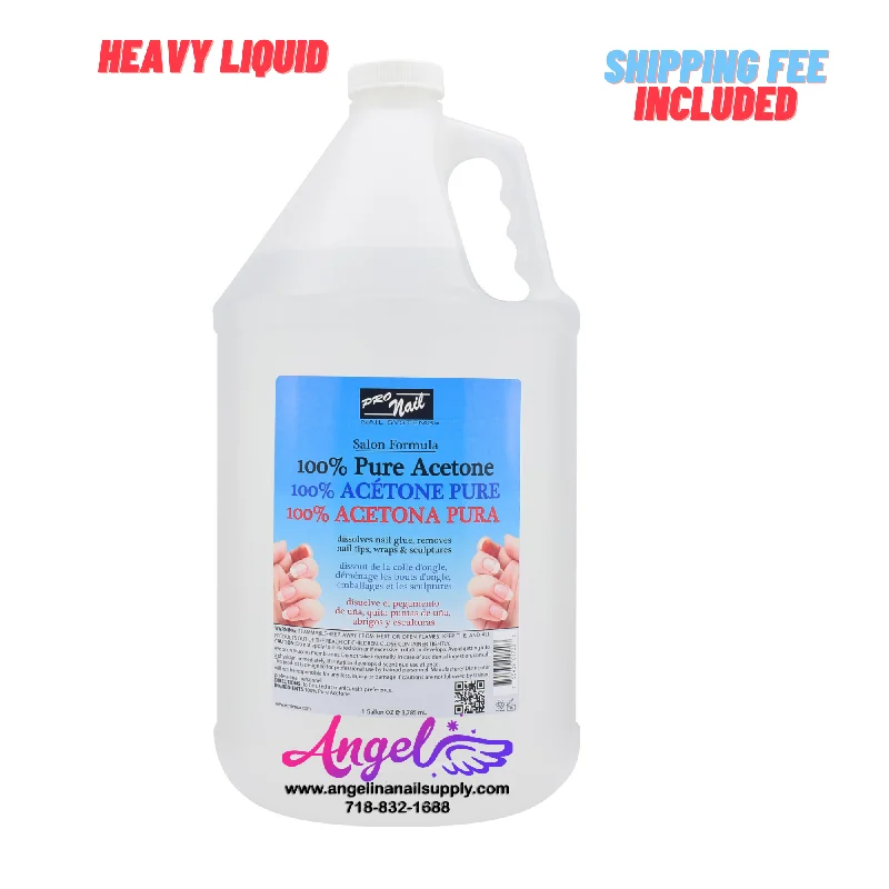 nail polish snow cone-Pronail 100% Pure Acetone (Gallon)