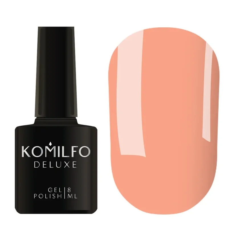 nail repair with nail repair base gel-Komilfo Gel Polish Deluxe Series D075 8 ml