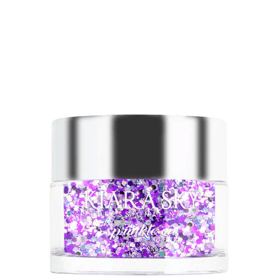 nail polish mast blue-Kiara Sprinkle SP 236 AMETHYST | Sprinkle On Collection