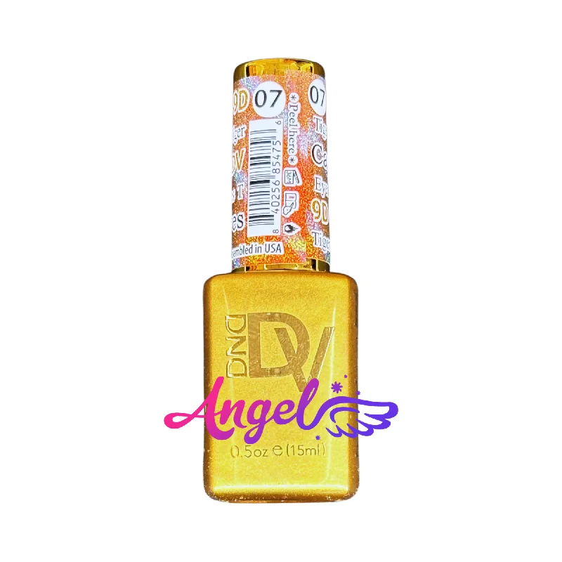 nail polish nougat cream-Diva 9D Cat Eyes #07 Thiger Eyes