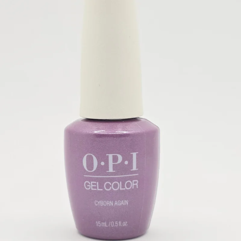 nail repair with nail repair tape-OPI GC F016 CYBORN AGAIN